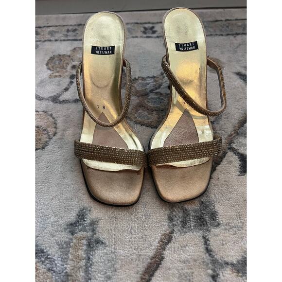 Stuart Weitzman 90’s Strappy Heels - Picture 1 of 6